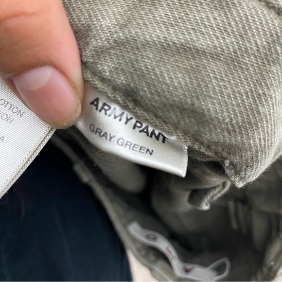 AMO Army Pant Gray Green size 24 - Picture 13 of 14